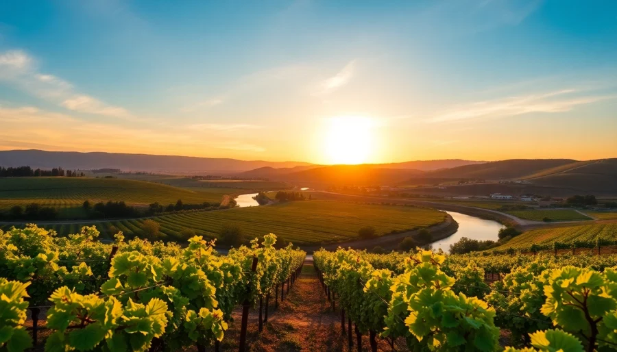Discover the scenic beauty in Clarksburg, CA showcasing vineyards and serene landscapes.